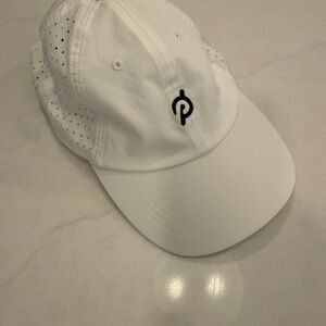 Peloton White and Blue Baseball Cap